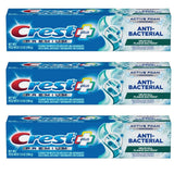 Crest Premium Plus, mousse active pour un nettoyage efficace et haleine fraîche.