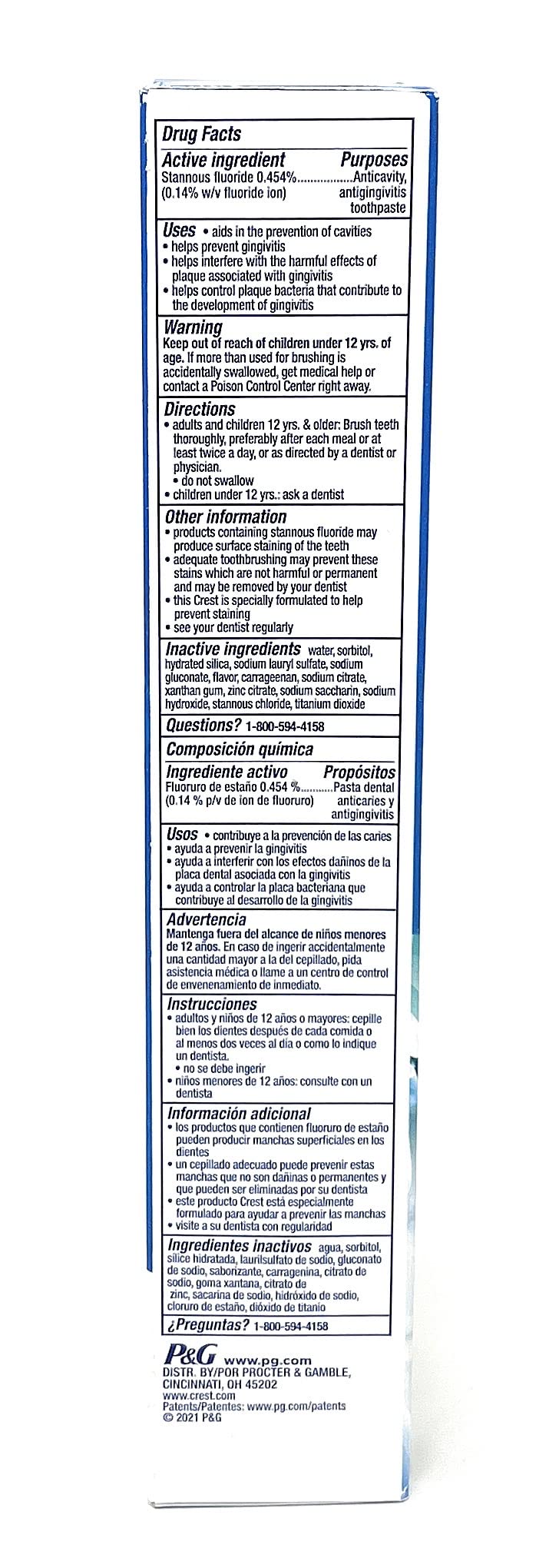 Crest Premium Plus, pack de 3 tubes pratique pour la routine quotidienne.