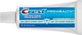 Pâte Crest Pro Health Clean Mint format voyage, pratique en déplacement.