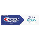 Texture agréable et usage quotidien avec Crest Pro-Health Gum Detoxify.