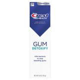 Routine quotidienne simplifiée avec Crest Pro-Health Gum Detoxify pour les gencives.