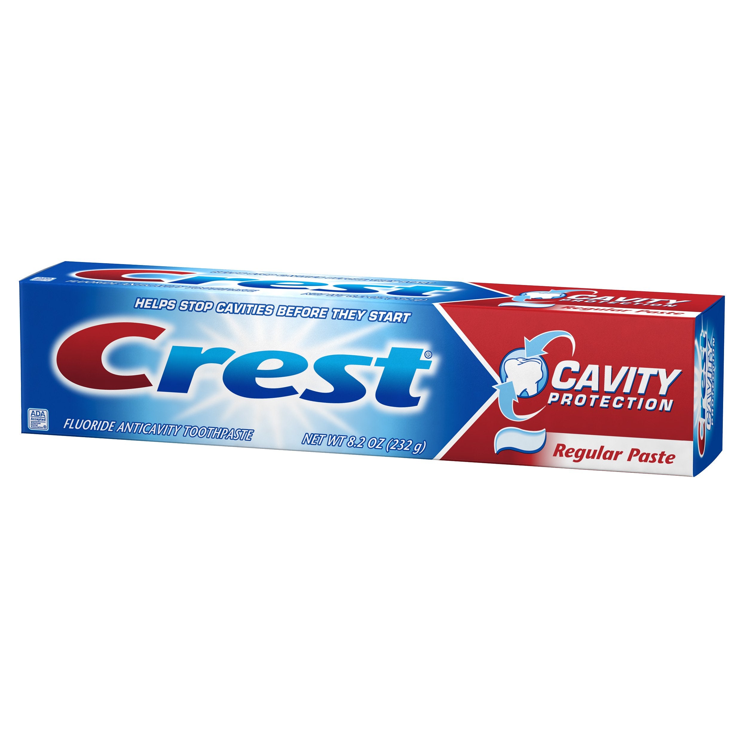 Crest Protection Caries – boîte 6 tubes, pratique pour la famille