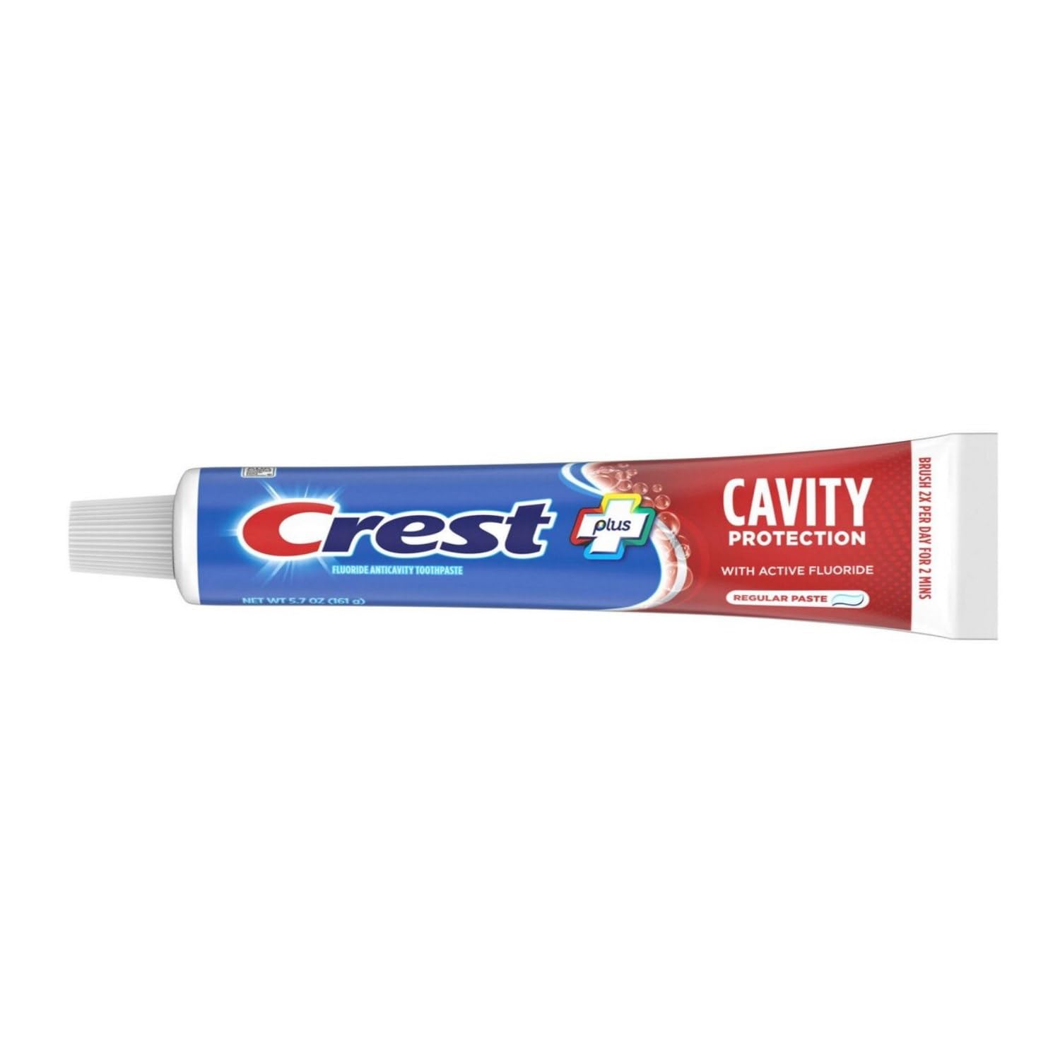 Crest, lot de deux tubes, pour une routine durable et économique.