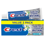Dentifrice Crest protège contre les caries et le tartre pour une bouche saine.