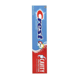 Crest dentifrice protection cavites tube : protège les dents et rafraîchit l'haleine.
