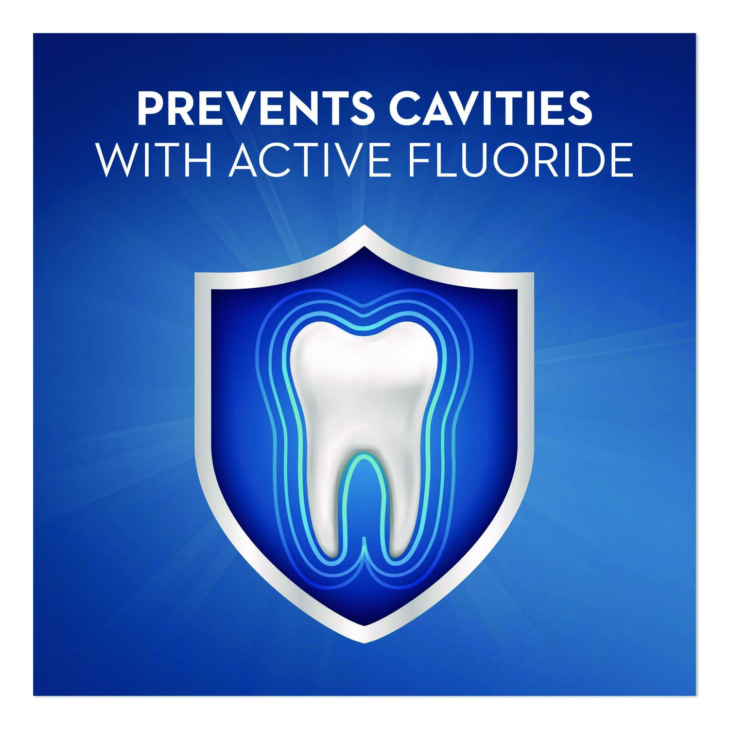 Crest emballage compact, dentifrice de voyage facile à emporter.