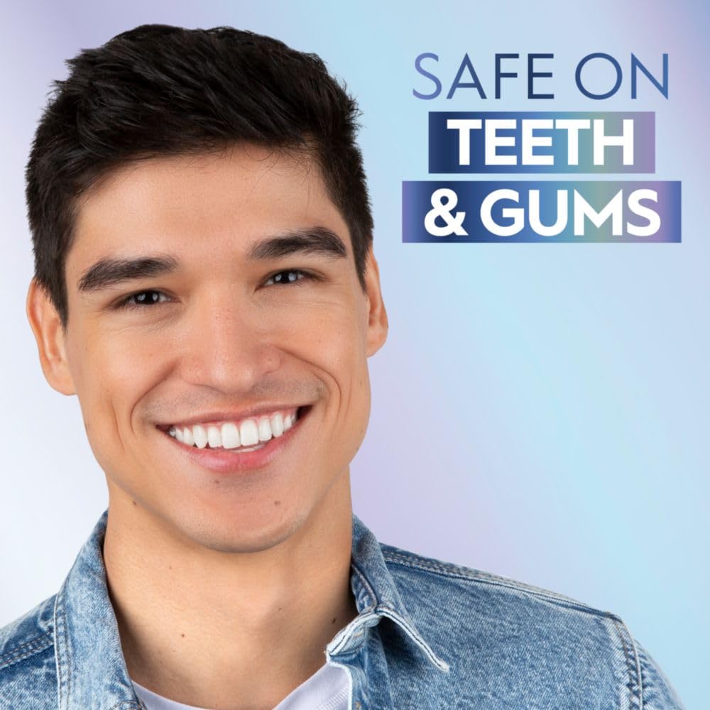 Appliquer Crest Emulsions sur les dents pour une expérience sans rinçage.