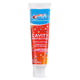 Action de brossage fluide grâce au gel doux Crest Enfants