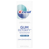 Crest Gum Detoxify Pâte dentifrice Tube, nettoie les gencives en profondeur après chaque brossage.