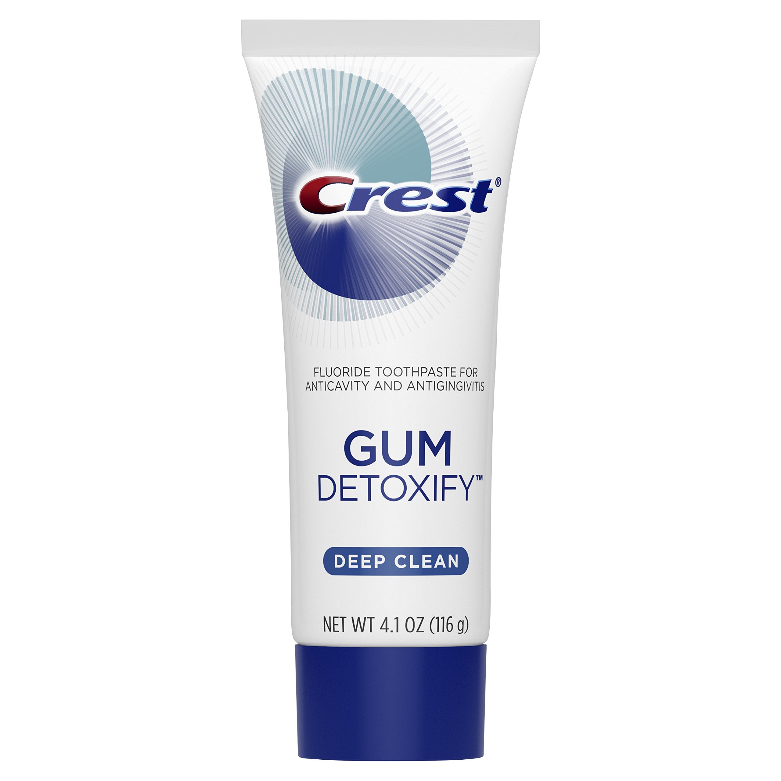 Crest Gum Detoxify Fraîcheur Gencives Tube, sensation de fraîcheur pendant et après le brossage.