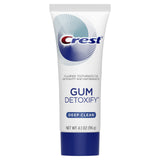 Crest Gum Detoxify Fraîcheur Gencives Tube, sensation de fraîcheur pendant et après le brossage.