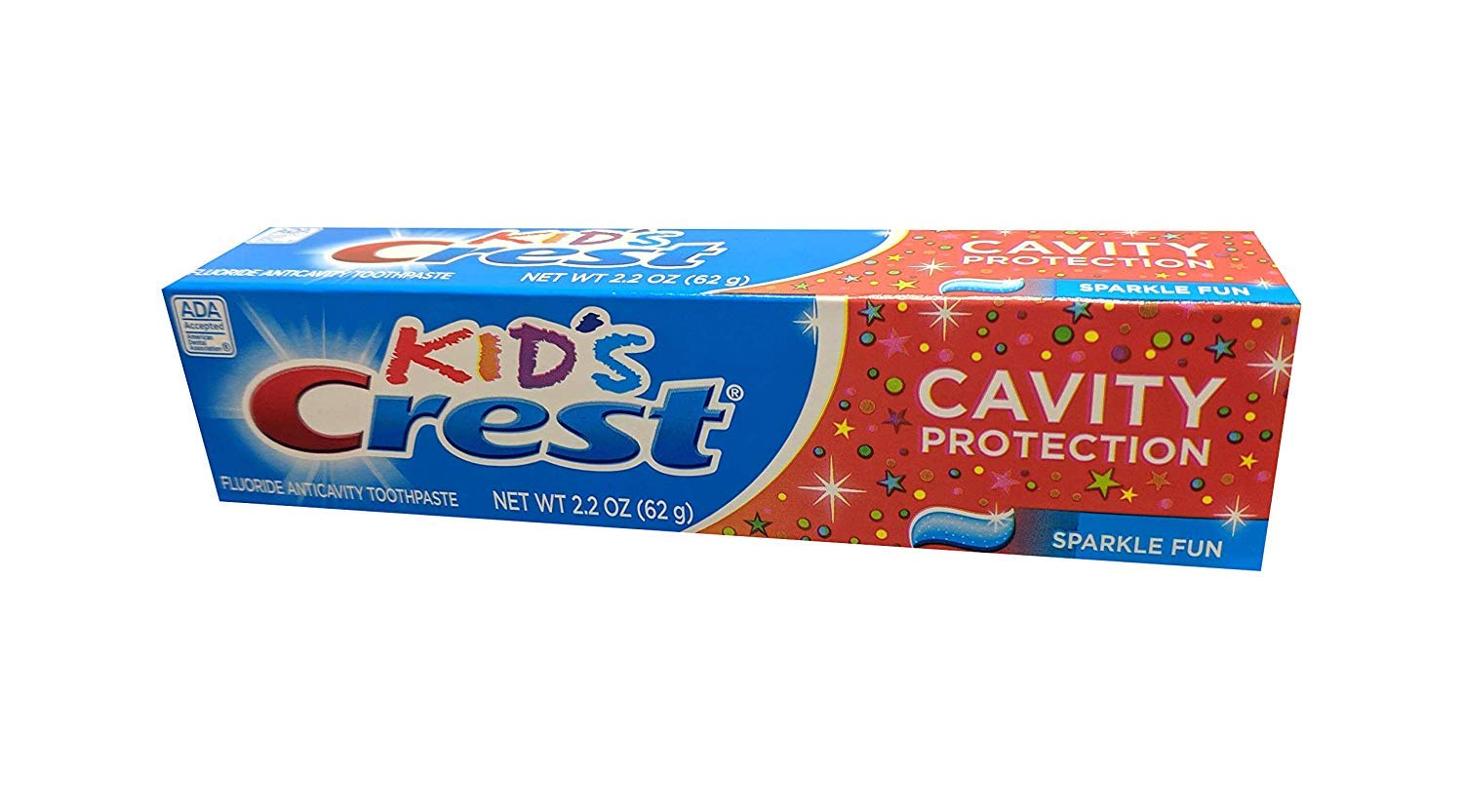Tubes Crest Kids en avant, manipulation facile pour les enfants