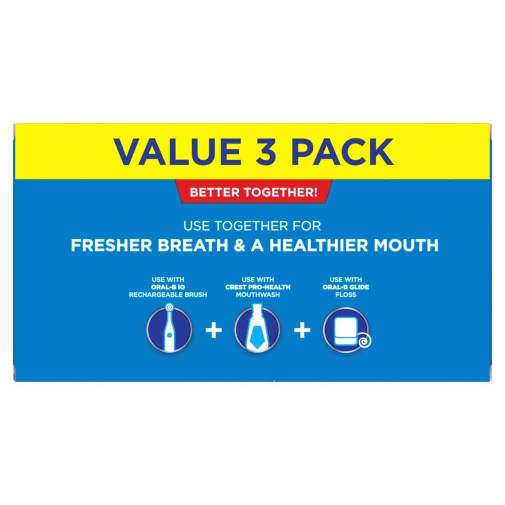 Menthe et dentifrice Crest, présentation luxueuse pour une expérience rafraîchissante.
