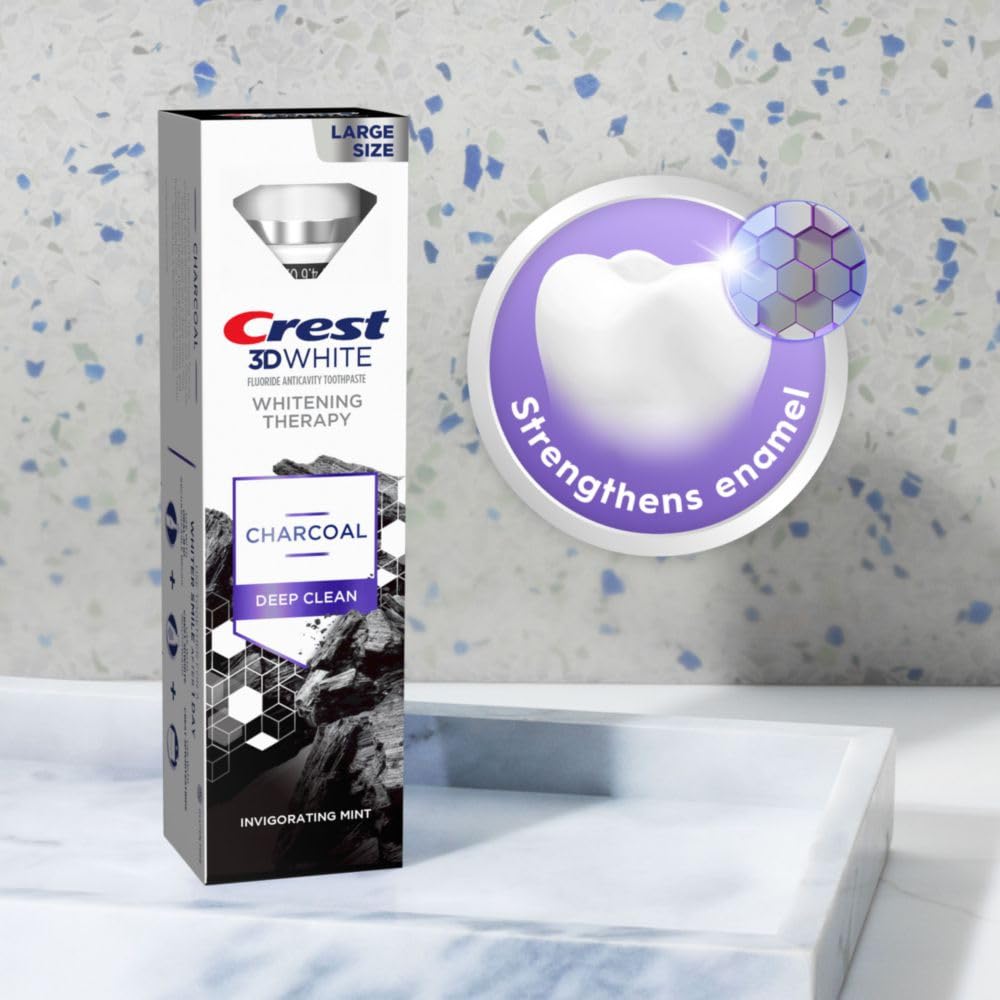 Emballage Crest, pack de trois tubes pratiques pour la famille.
