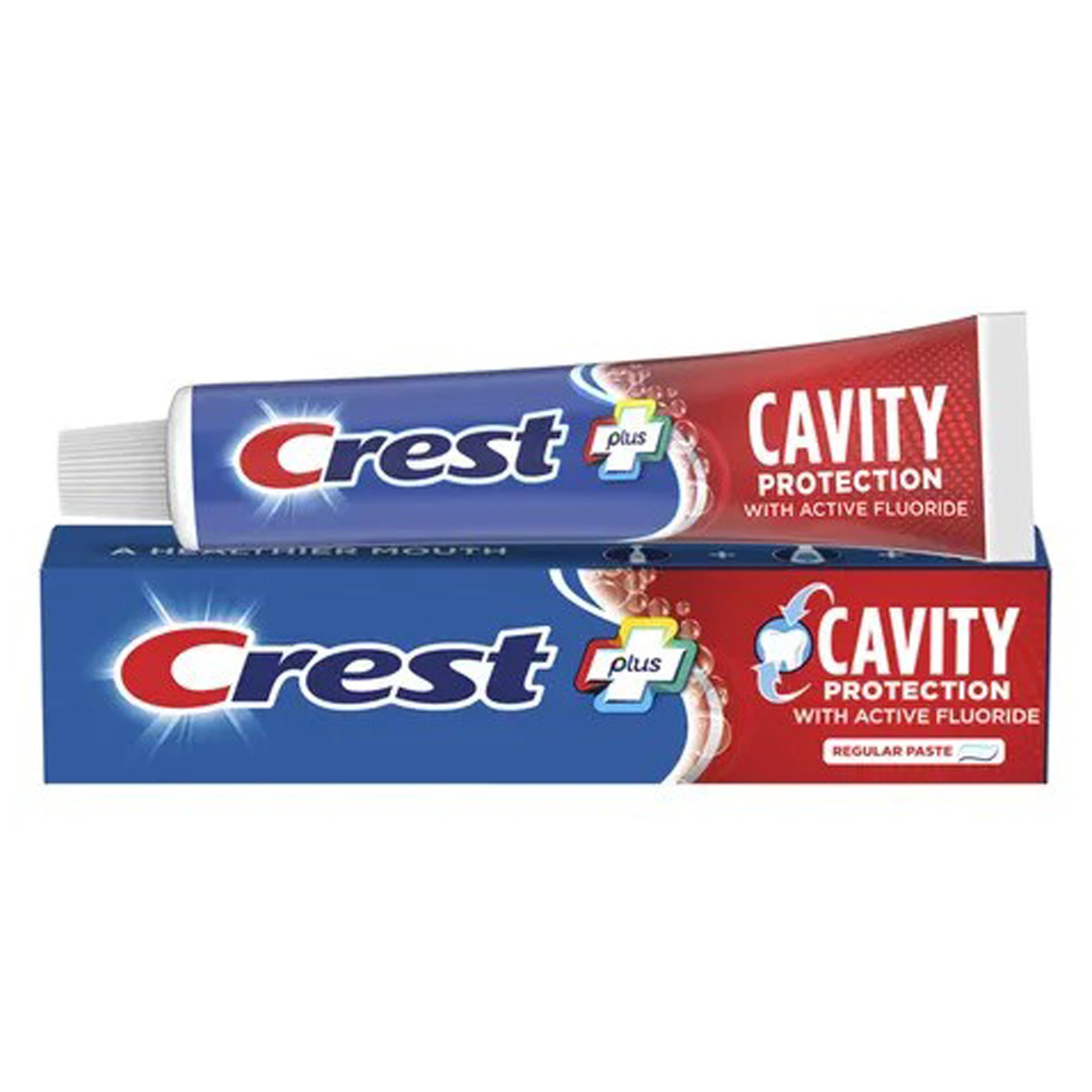 Crest pack de 6 dentifrices format voyage, pratique pour déplacements et quotidien.