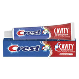 Crest pack de 6 dentifrices format voyage, pratique pour déplacements et quotidien.