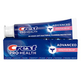 Crest Pro-Health Avancée avec emballage, protection renforcée des dents au quotidien.