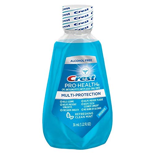 Crest Pro-Health rince-bouche multi-protection, format voyage 32 ml prêt à l’emploi