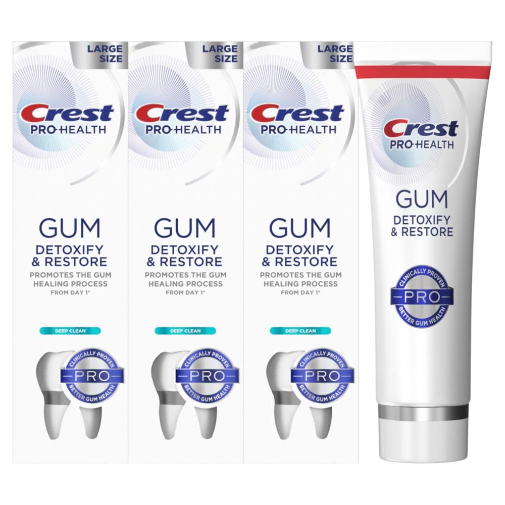 Crest Pro-Health autour des gencives, nettoyage en profondeur