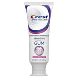 Crest Pro-Health dentifrice gencives-sensibilite fluorage d'étain offre une protection supérieure.