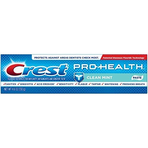 Crest Pro-Health dentifrice fortifiant - potentiel sur l'email