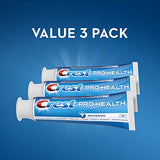 Crest Pro-Health Gel dentifrice en triple paquet, emballage visible, idéal pour les soins quotidiens.