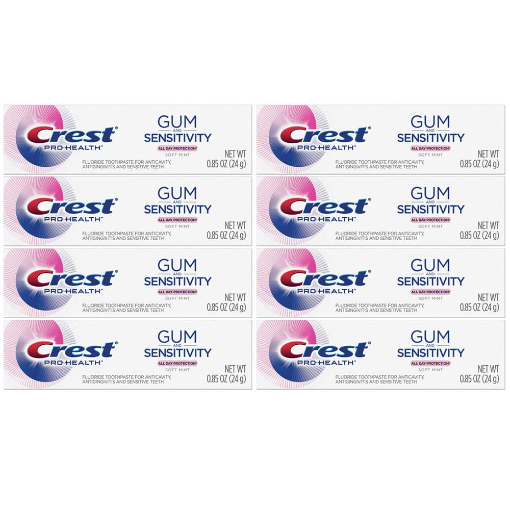 Crest Pro Health dents sensibles, tube voyage 24 g, pratique pour les déplacements.