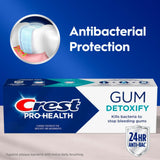 Emballage Crest Pro-Health Detoxify sur étagère.