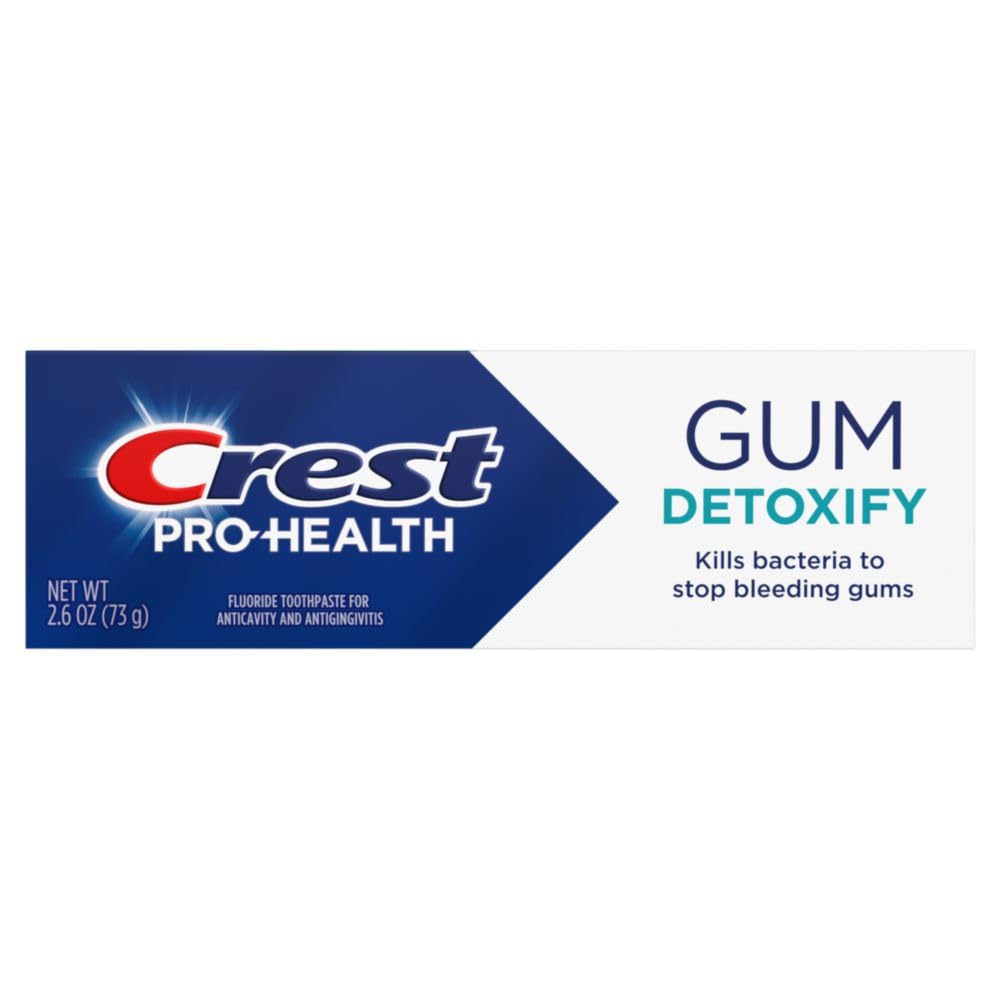 Graphique plaque dentaire neutralisée et Crest Pro-Health Detoxify.