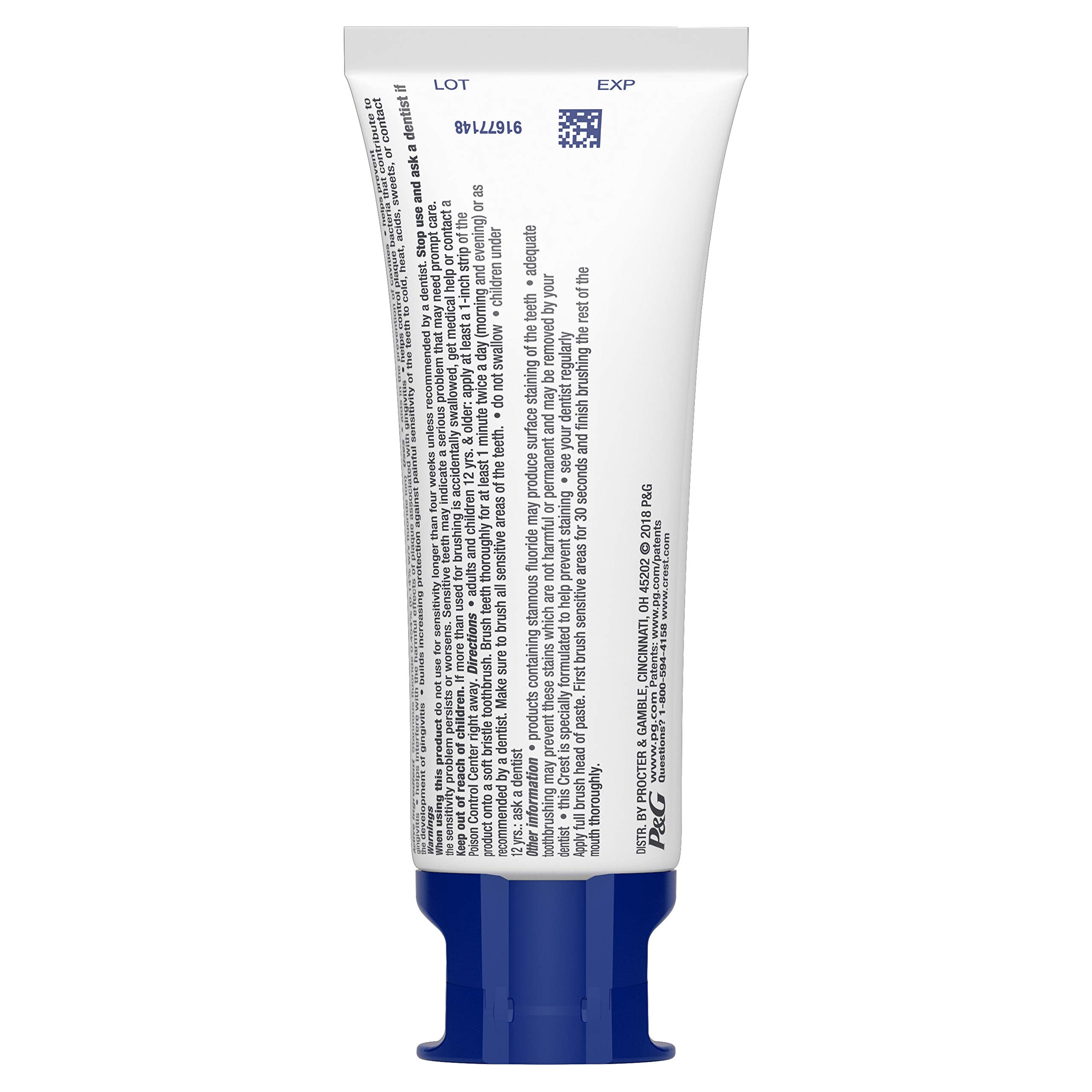 Crest Pro-Health gencives sante quotidienne tube dentifrice