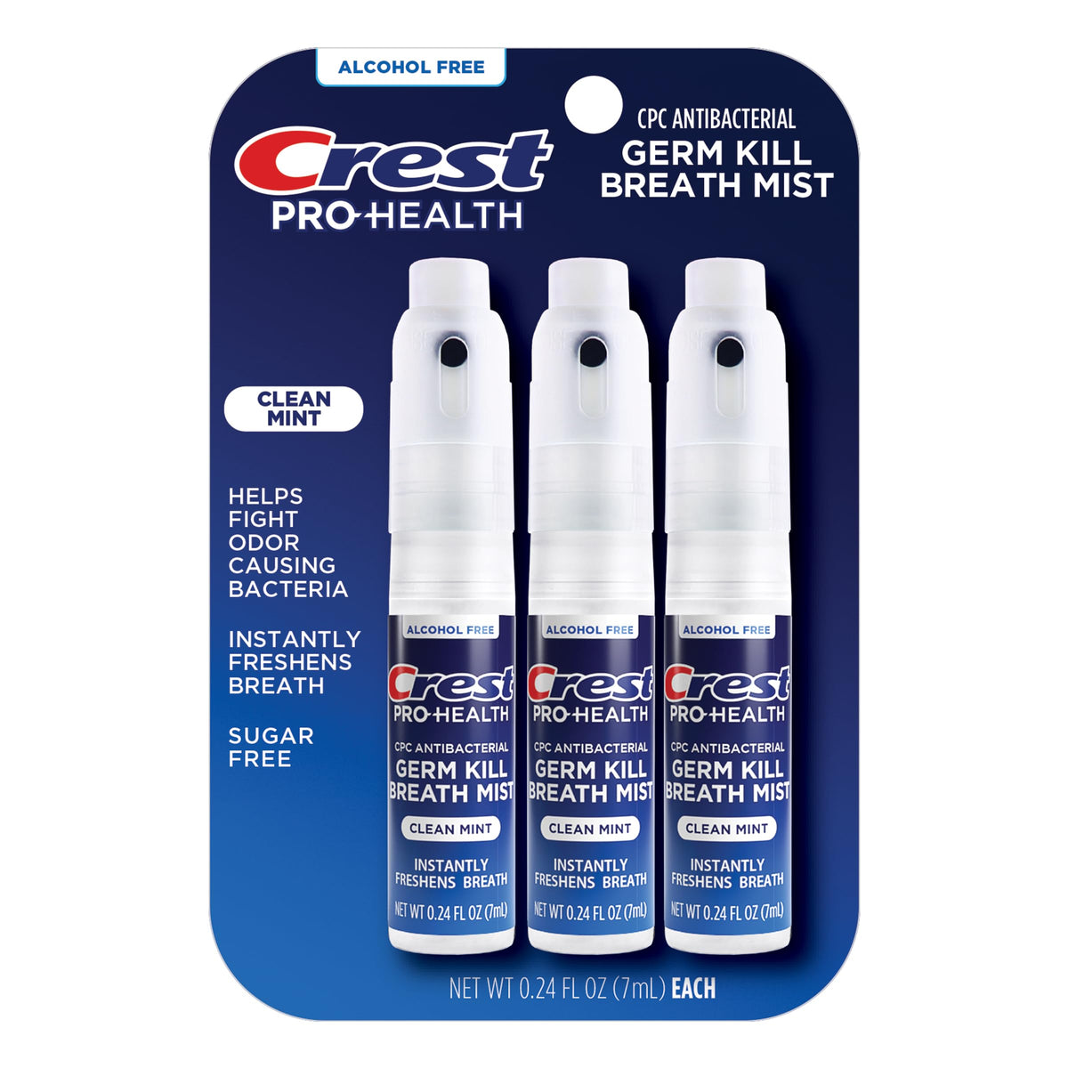 Crest Pro-Health pulverisateur-portable en main pour haleine fraîche instantanée