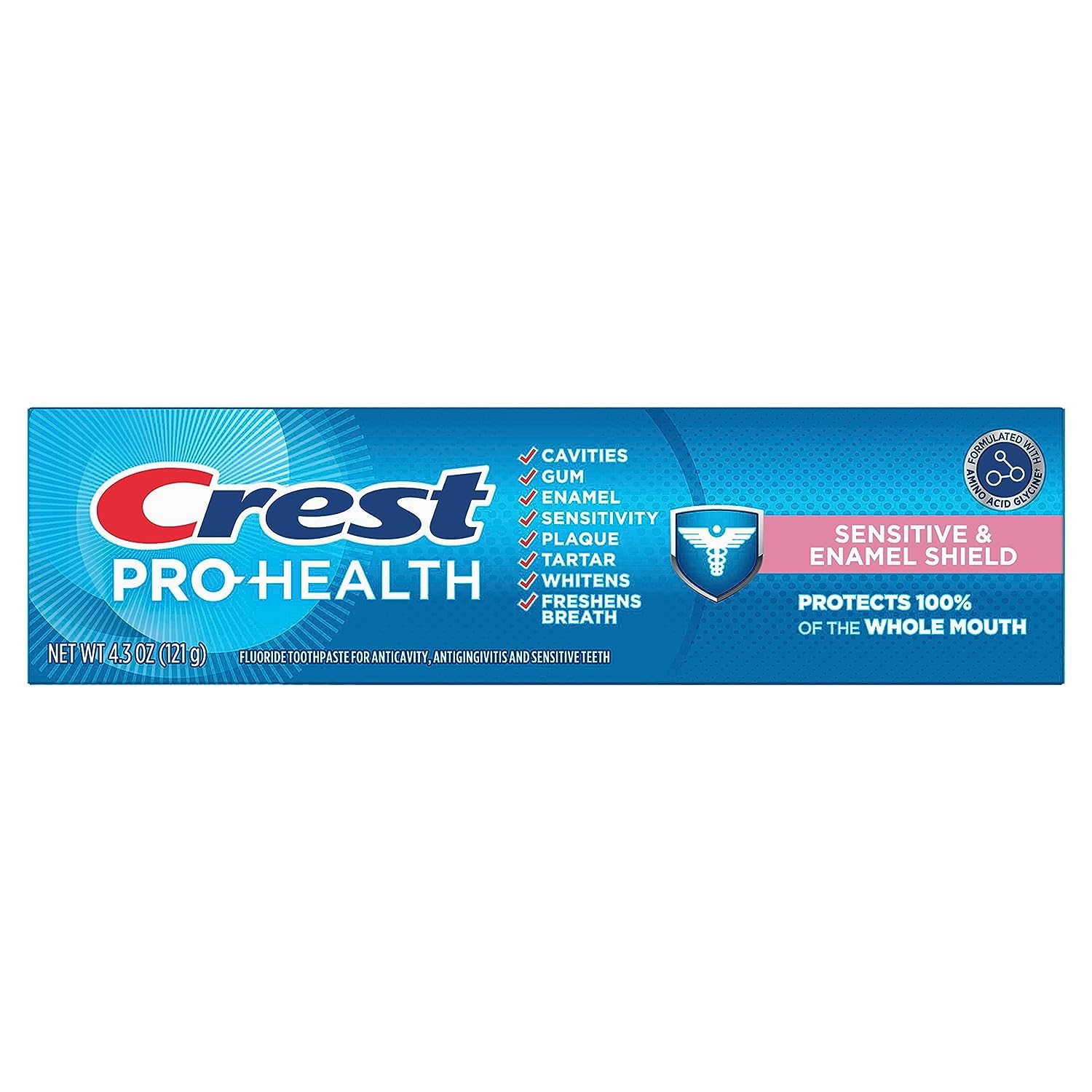 Crest Pro-Health Sensitive & Enamel Shield anti-plaque-tartre pour gencives saines