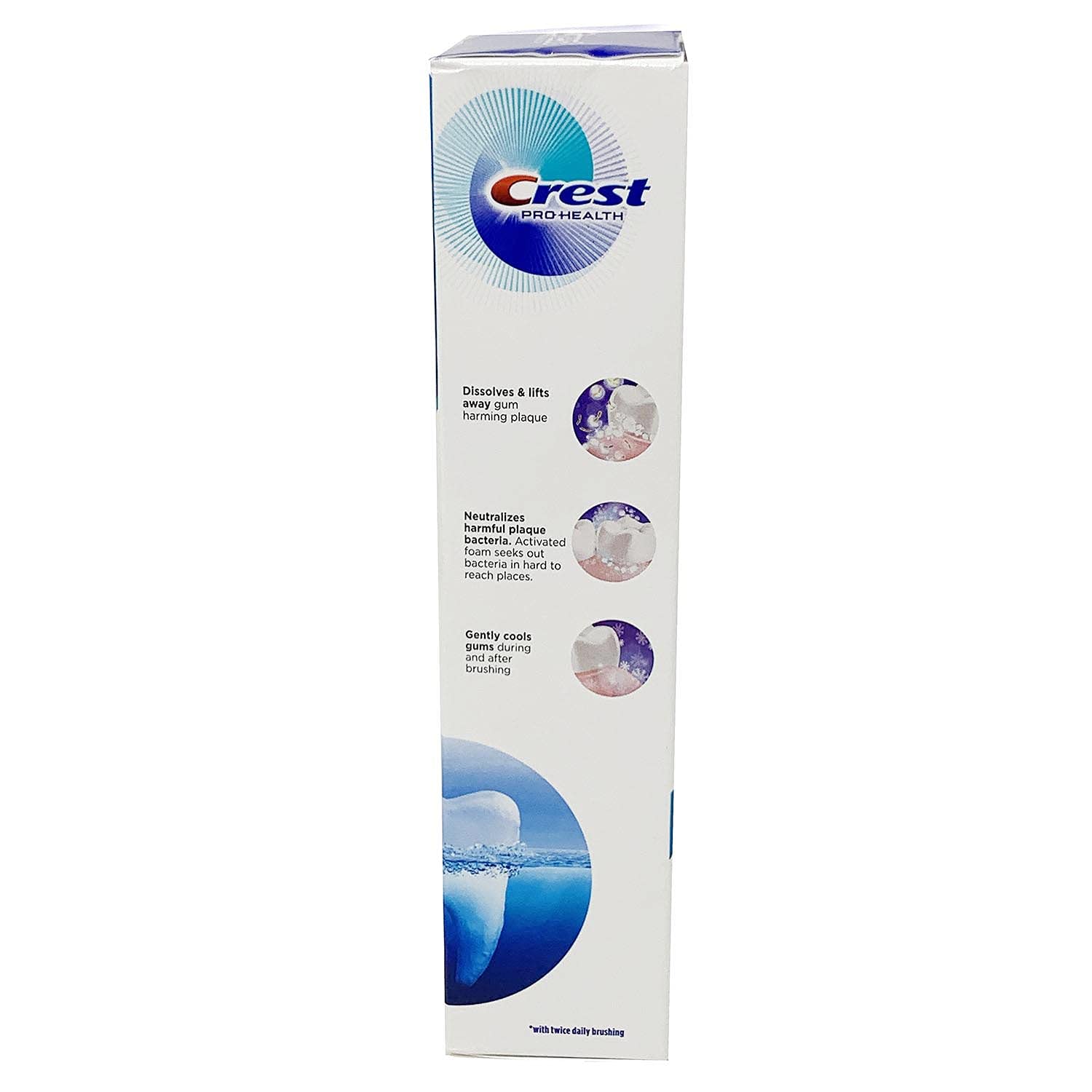 Crest Pro Health Ultra Gum Detoxify : brossage quotidien pour gencives et haleine
