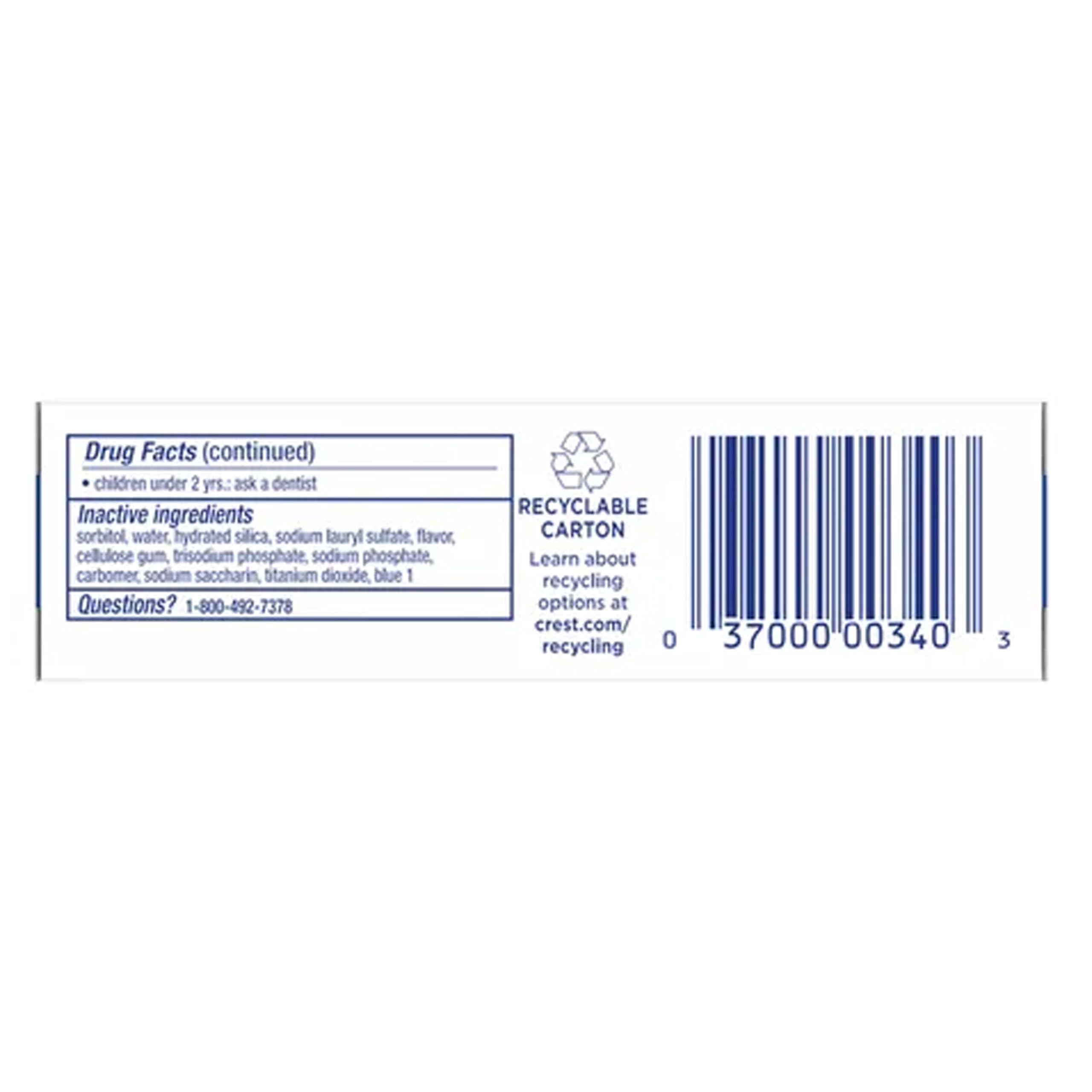 Crest Protection Dentifrice Quotidien Usage: idéal pour votre routine matinale et nocturne