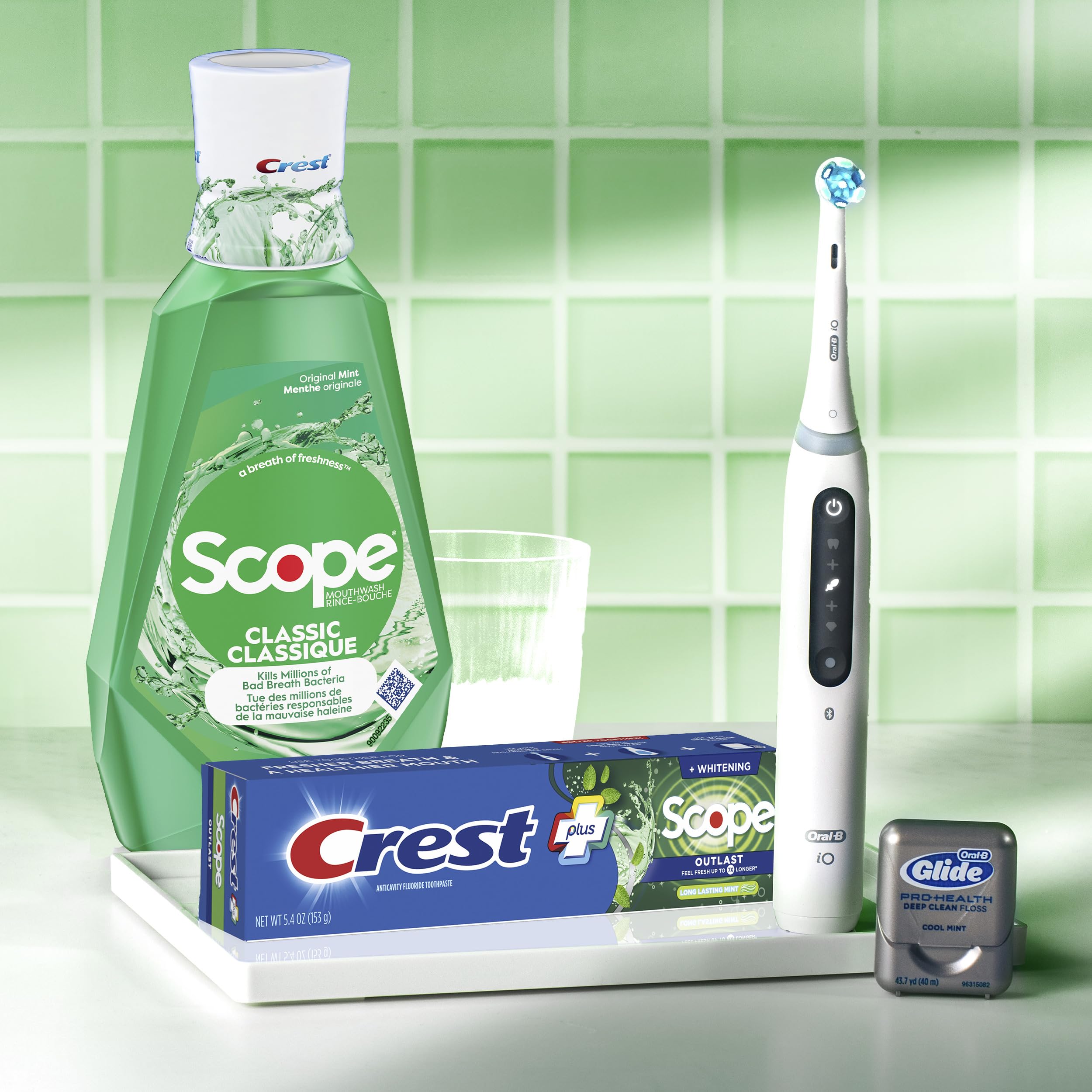 Crest Scope Classic — couleur menthe vive et design moderne
