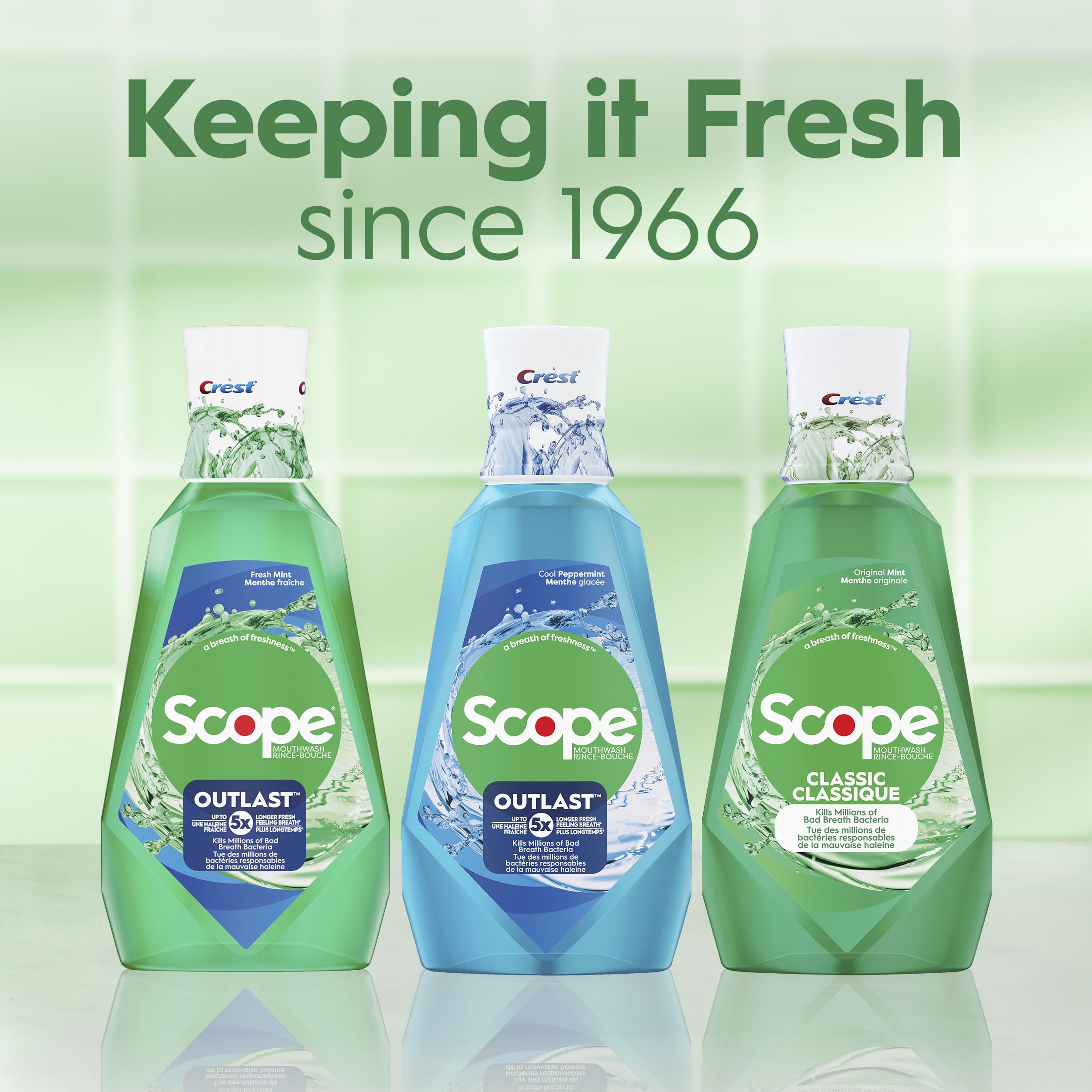 Crest Scope Classic — emballage soigné prêt à l’emploi