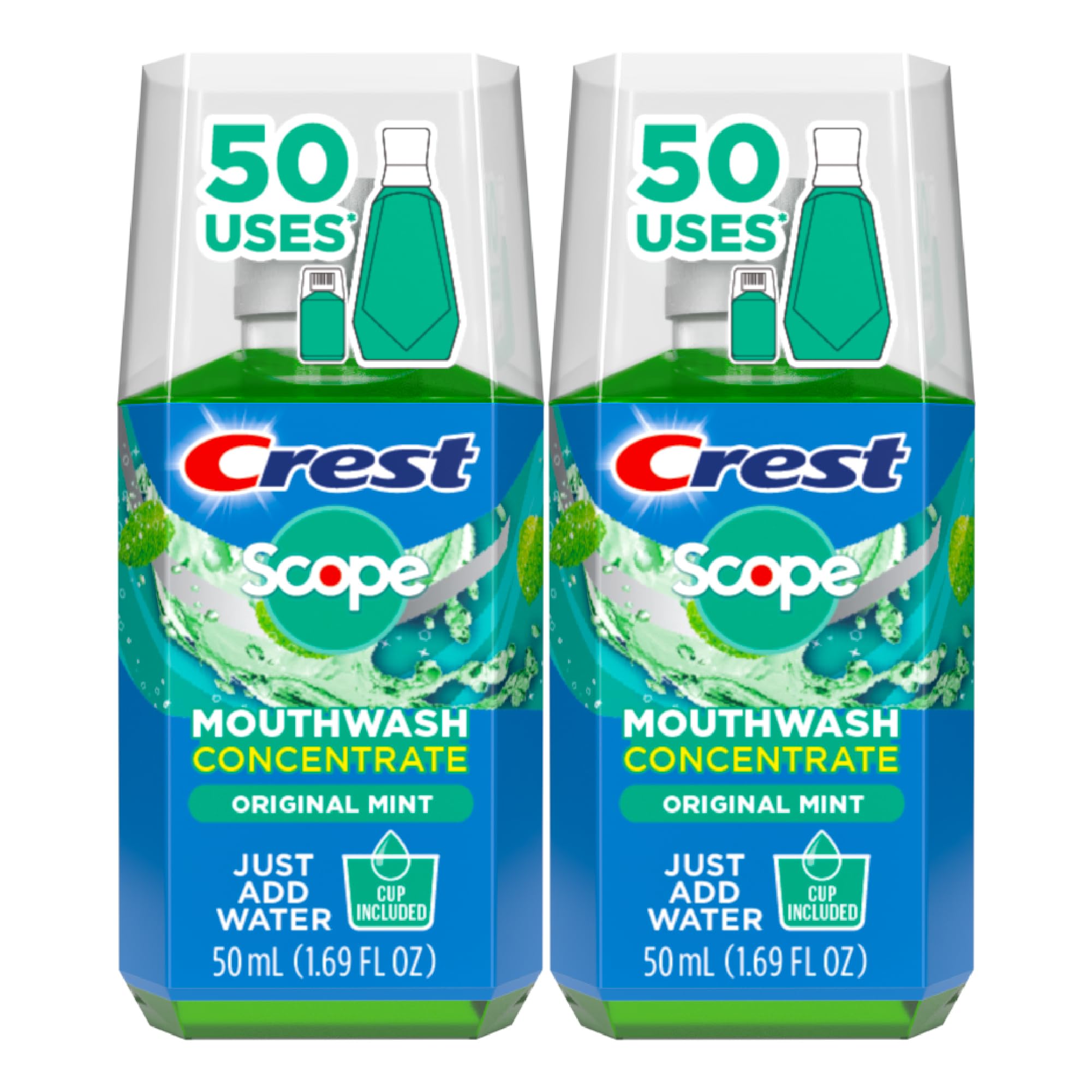 Crest Scope emballage réduit, respectueux environnement et moins de déchet.