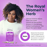 CRILA soutien menstruel, formule naturelle pour le confort pendant les cycles.