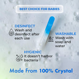 Cristal Up lime bebe hygiénique et durable pour une utilisation répétée.