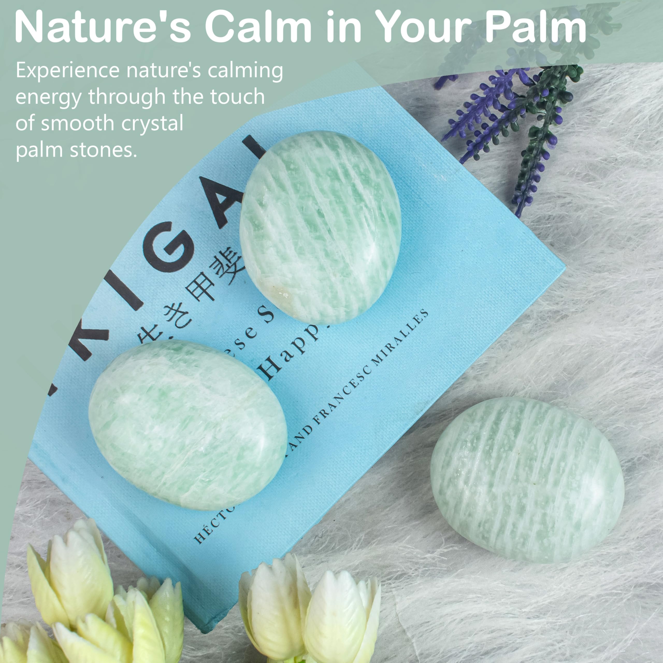 Crocon amazonite, pierre Reiki parfaite pour méditation et calme intérieur.