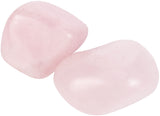 Crocon pierres rose quartz ensemble, parfaites pour rituel apaisant.