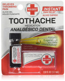 Kit Croix-Rouge pour douleur dentaire prêt à emporter, pratique en déplacement.
