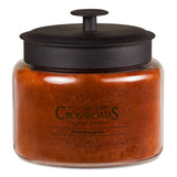 Bougie Crossroads Citrouille Épices avec 4 mèches pour une ambiance chaleureuse.