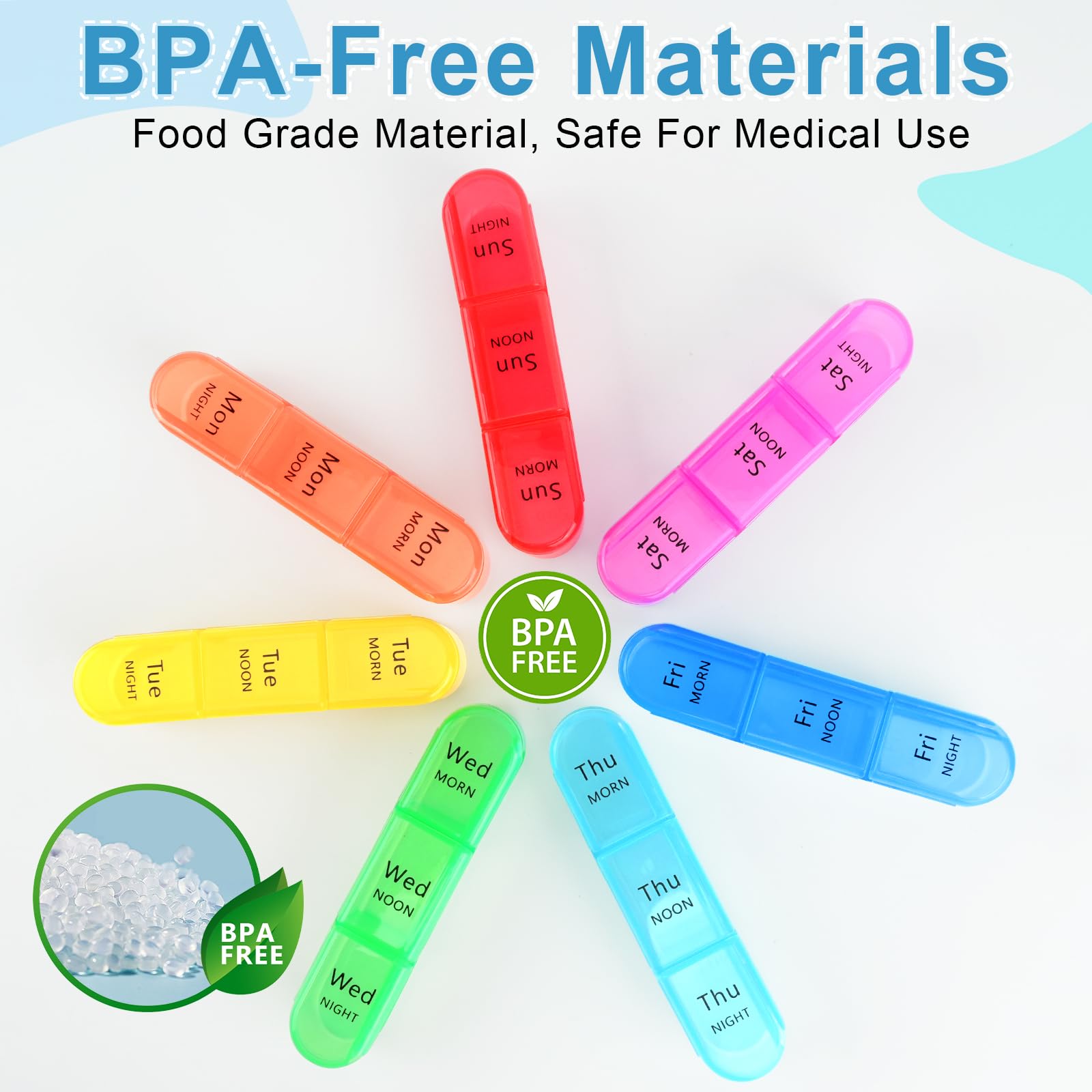 Cruxer matériau alimentaire sans BPA, stockage sûr.
