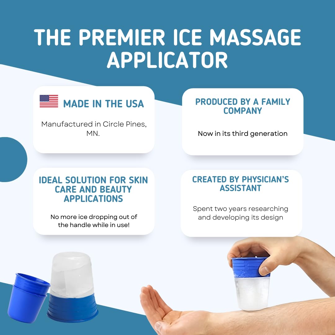 Cryocup: préparation rapide — remplissage d'eau et congélation pour une utilisation immédiate.