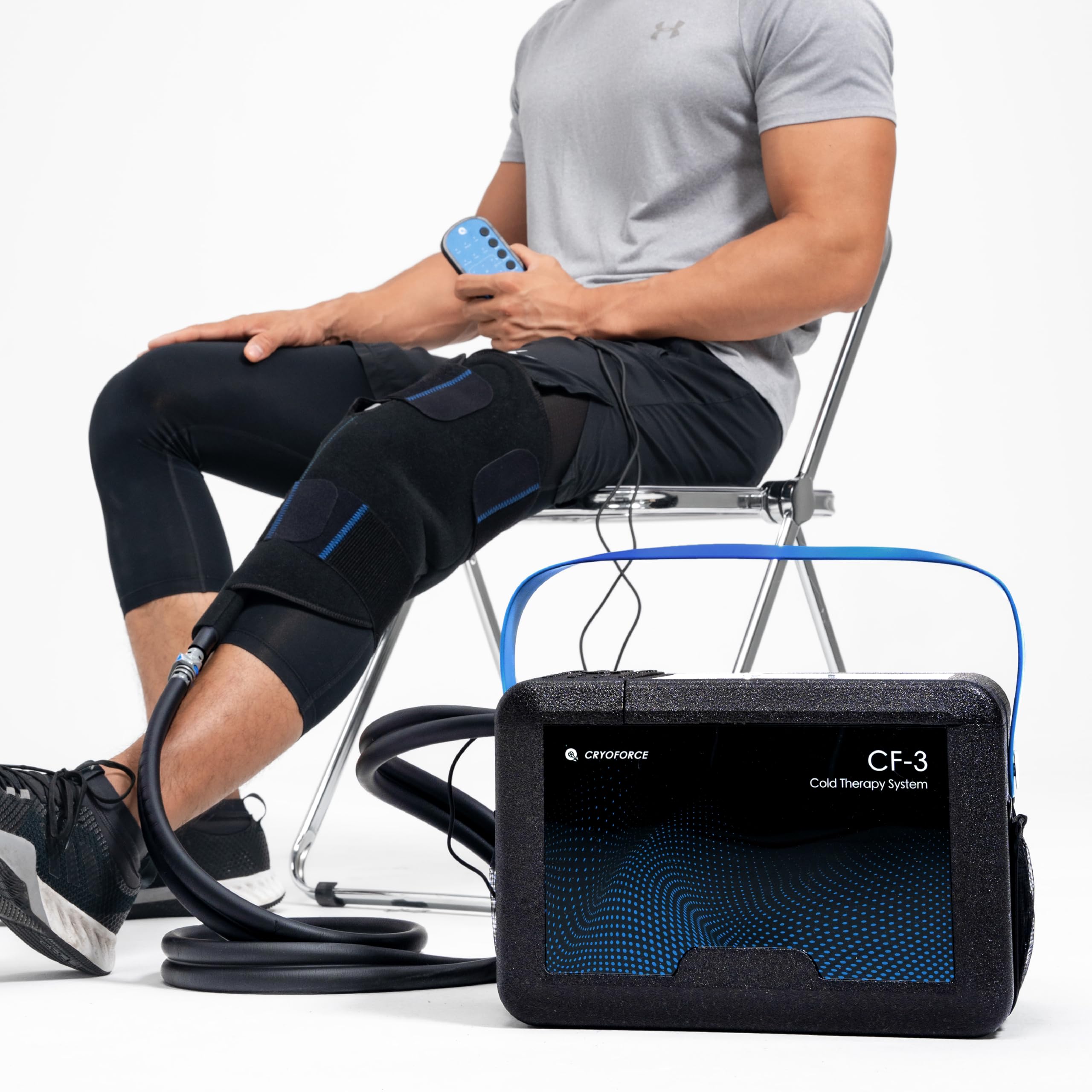 CRYOFORCE CF-3 Pro réservoir isolé 16,8 qt pour thérapie par le froid.