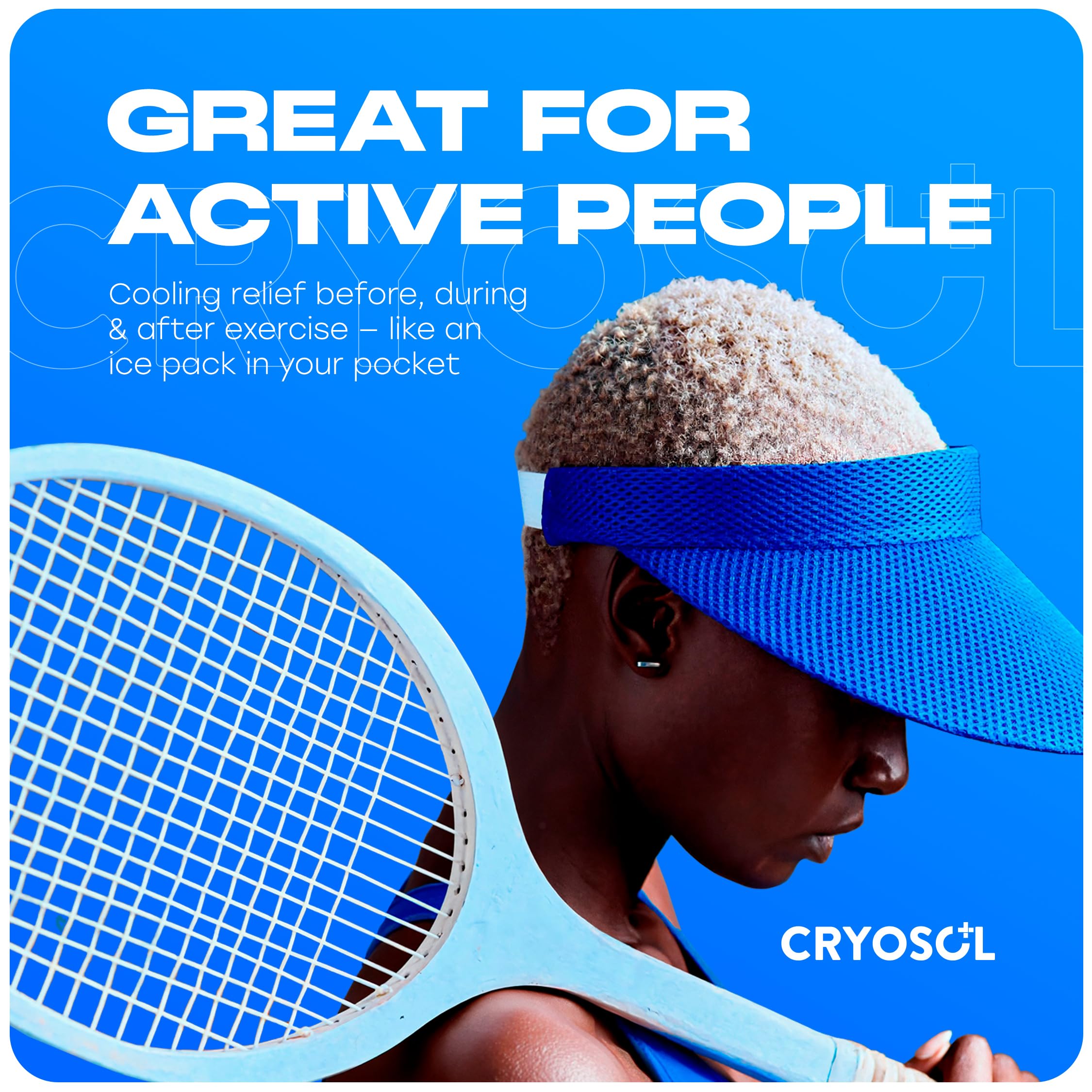 Cryosol Venture Healthcare : application sur zones difficiles d'acces pour un soulagement ciblé.