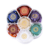 CrystalTears ensemble-pierres-chakras – équilibre énergétique pour la méditation