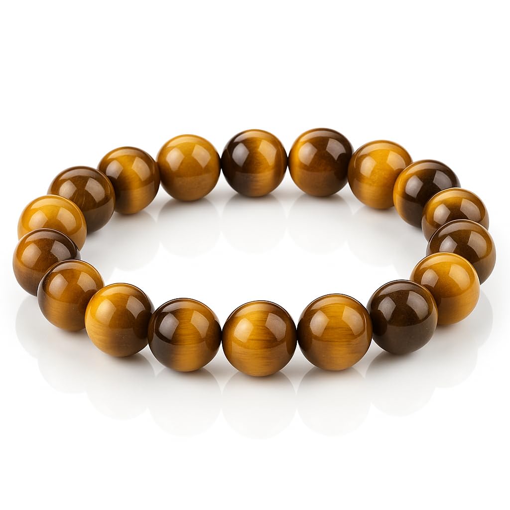 CrystalHouzz bracelet oeil-tigre pour homme – concentration et confiance au quotidien.