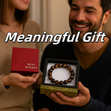 CrystalHouzz bracelet oeil-de-tigre pour homme – cadeau durable et attentionné.